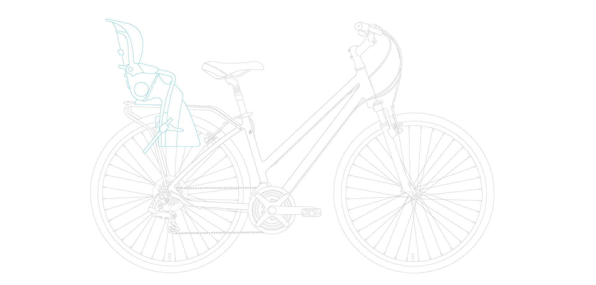 sixthreezero Pave n' Trail Women's 7 Speed Hybrid Bike
