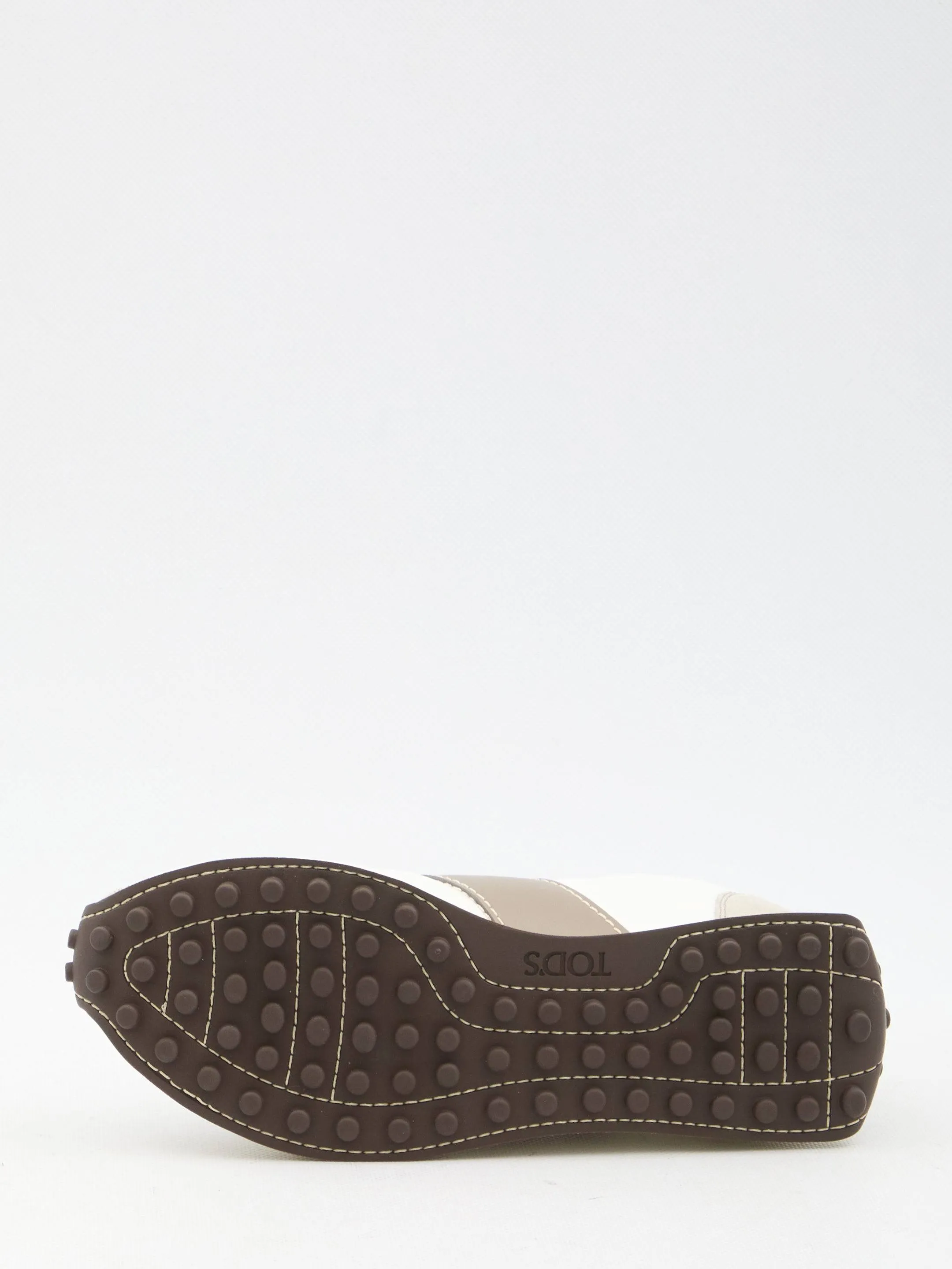 Tod's Sneakers In Leather And Technical Fabric