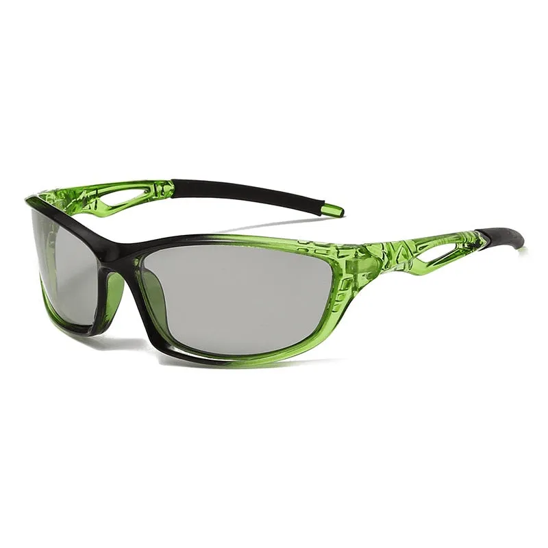 Unisex Photochromic Outdoor Sports Bike Cycling Goggle Glasses Sunglasses