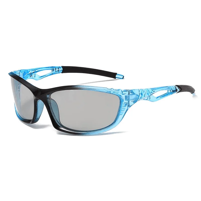 Unisex Photochromic Outdoor Sports Bike Cycling Goggle Glasses Sunglasses