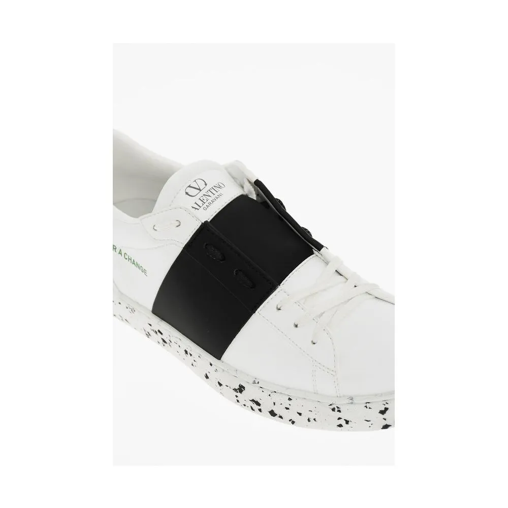 Valentino Garavani White Leather Di Calfskin Sneaker