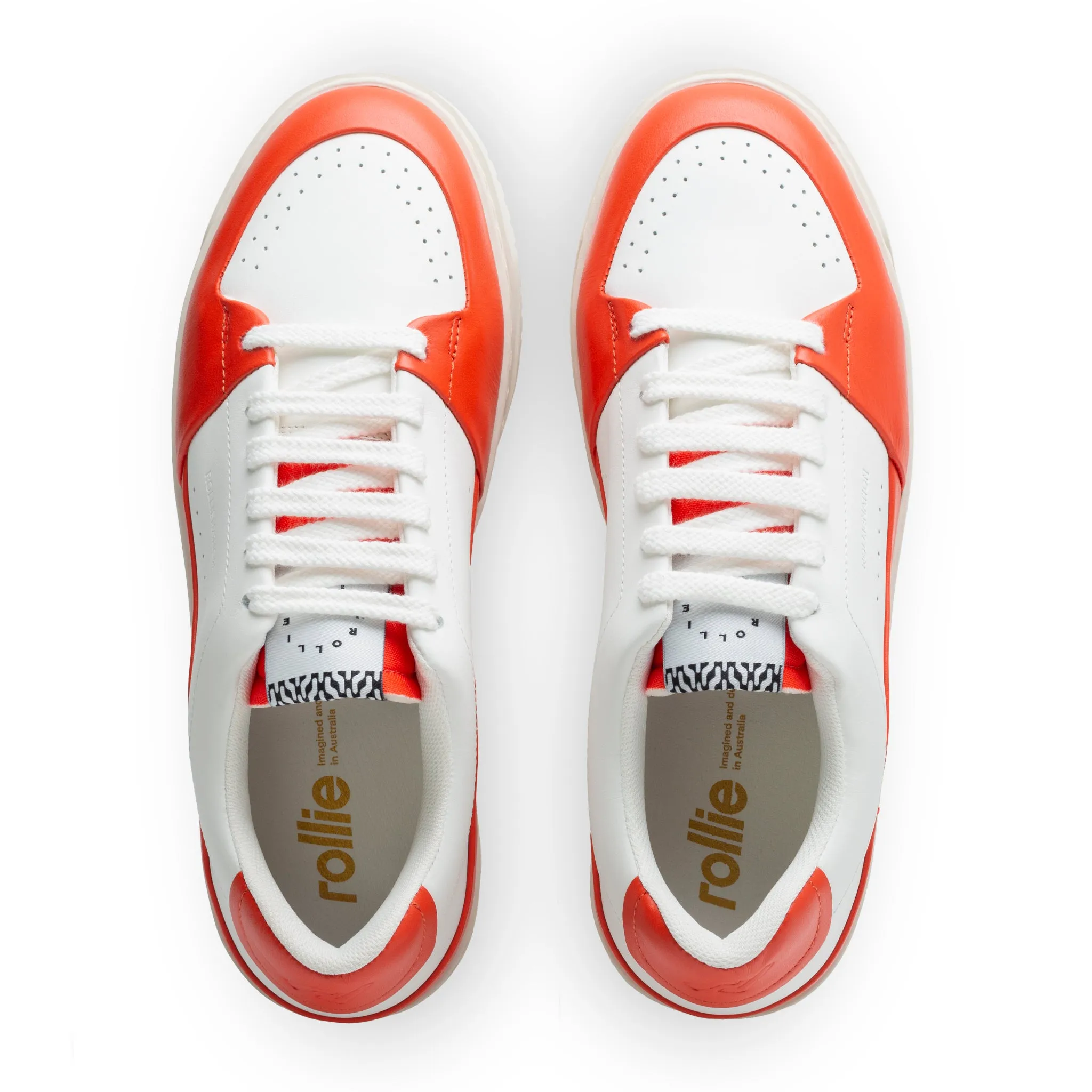 Wave Tangerine/White