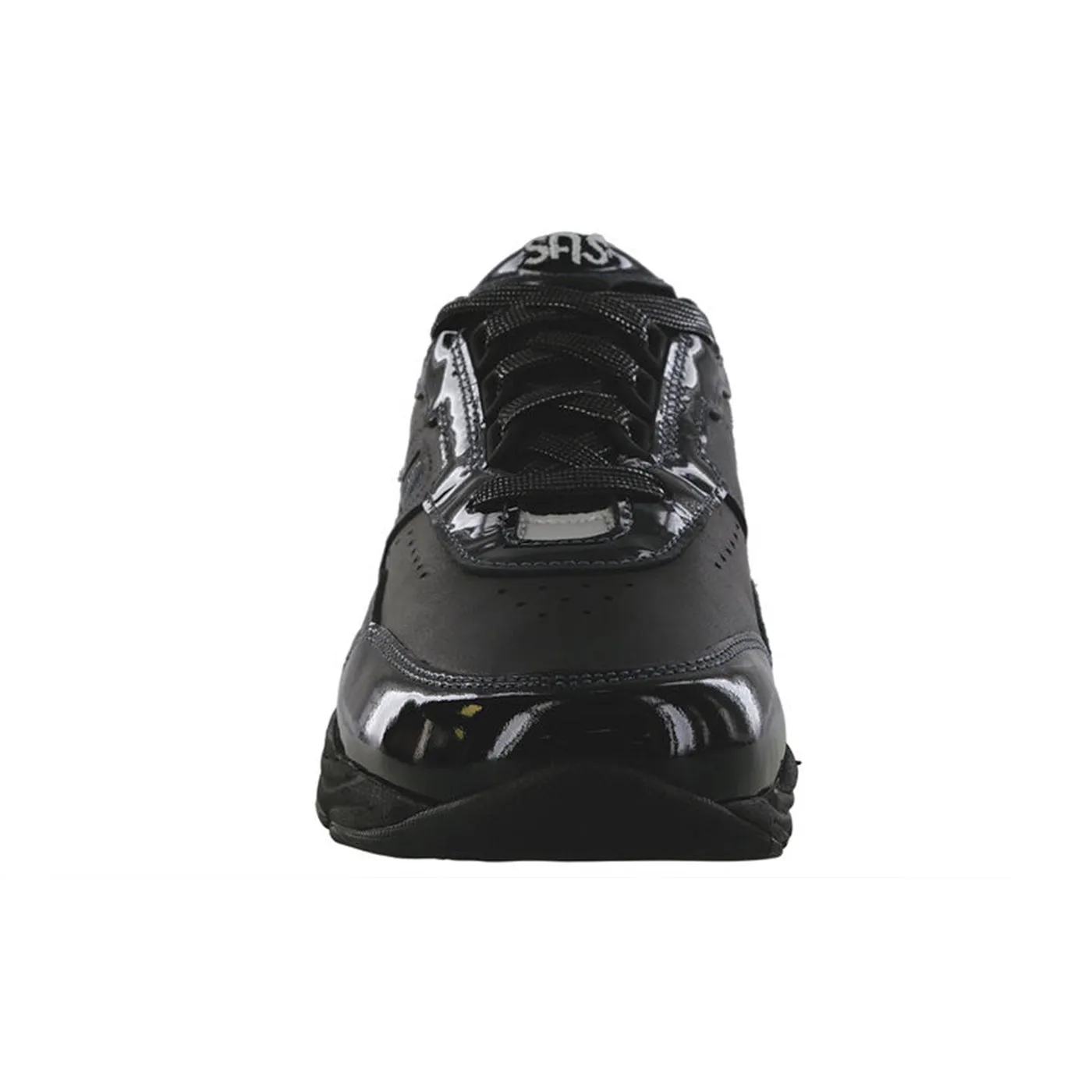 Women's Tour Lace Up Sneaker Black Patent