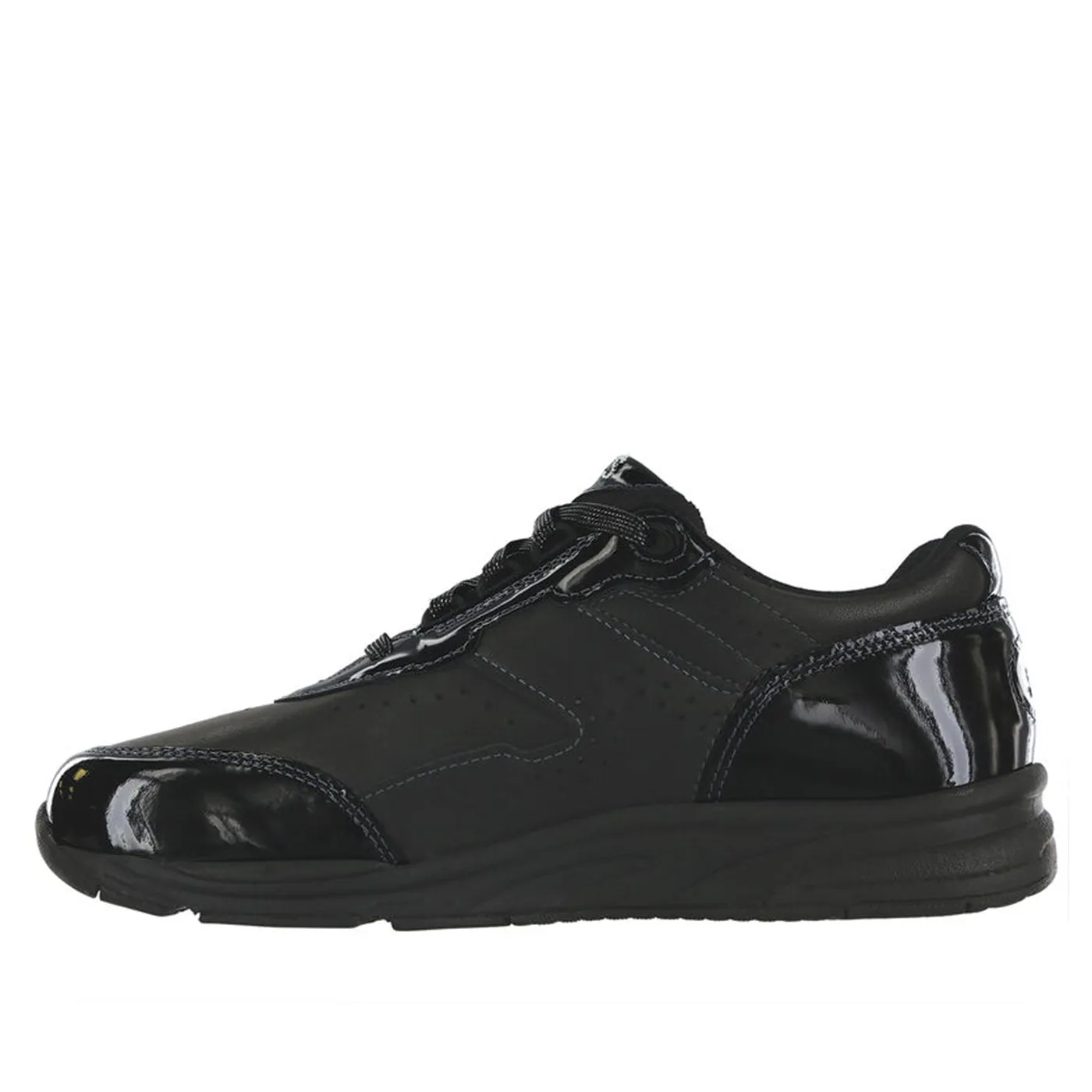 Women's Tour Lace Up Sneaker Black Patent