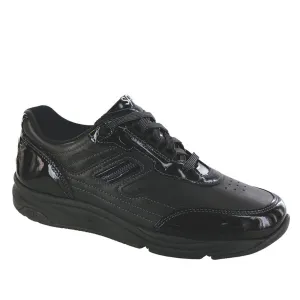 Women's Tour Lace Up Sneaker Black Patent