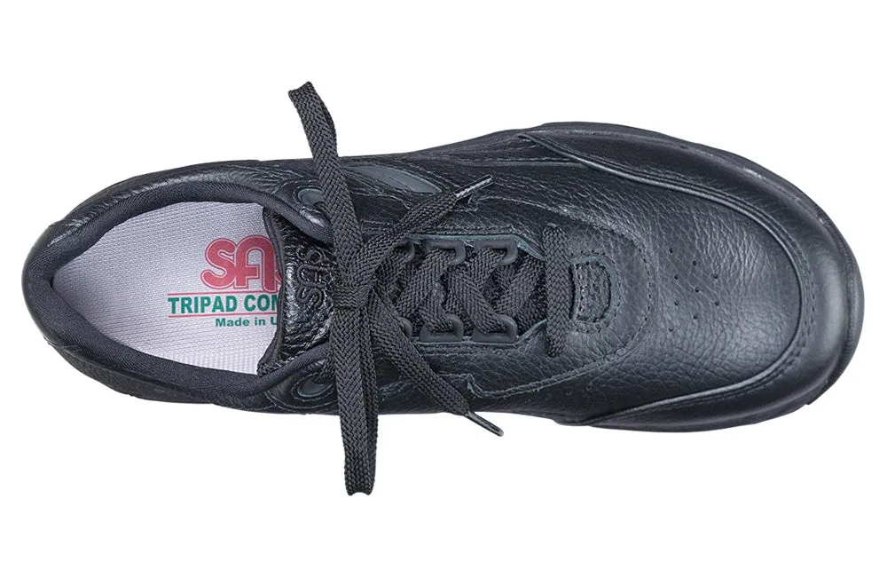 Women's Tour Lace Up Sneaker in Black
