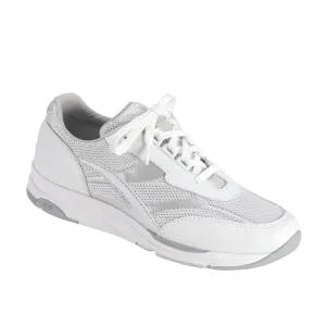 Women's Tour Mesh Lace Up Sneaker Silver