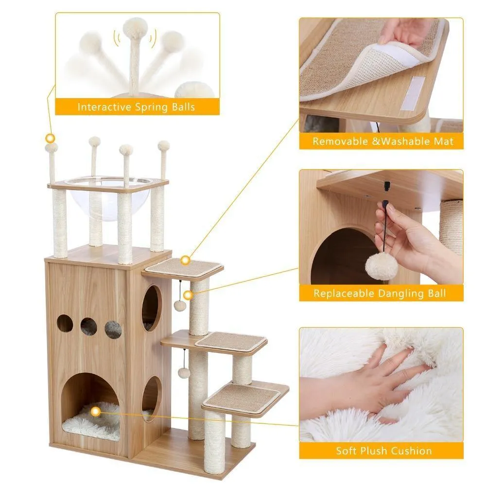 Wooden Cat Castle