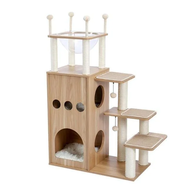 Wooden Cat Castle